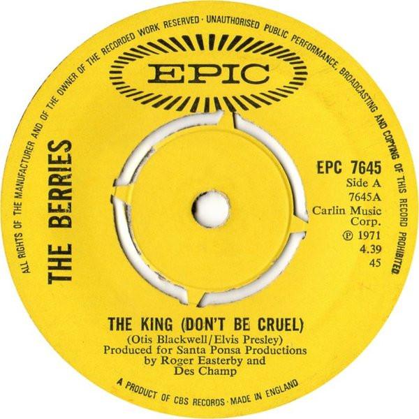 The Rockin' Berries - The King (Don't Be Cruel)