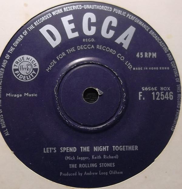 The Rolling Stones - Let's Spend The Night Together / Ruby Tuesday