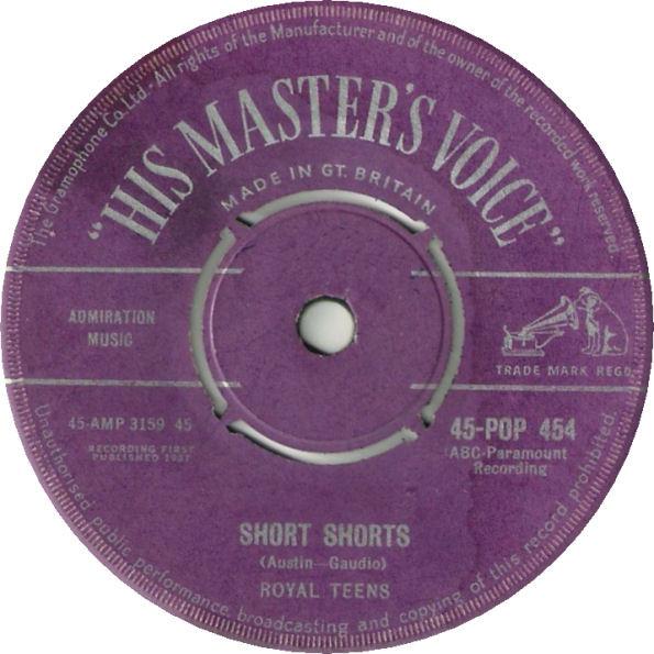 The Royal Teens - Short Shorts / Planet Rock