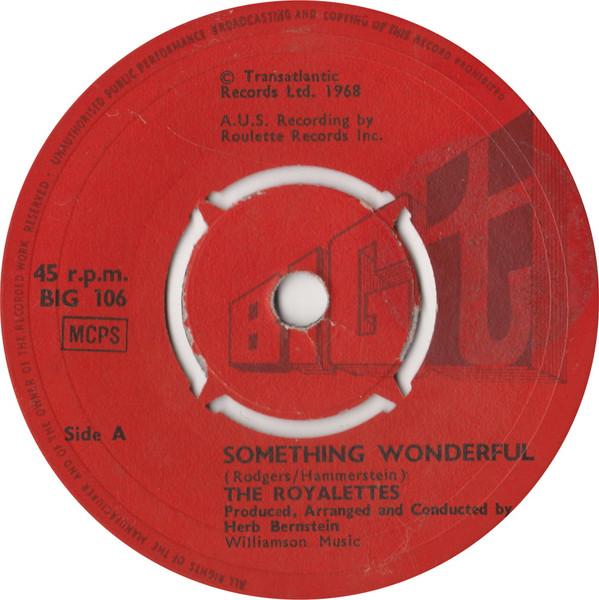 The Royalettes - Something Wonderful