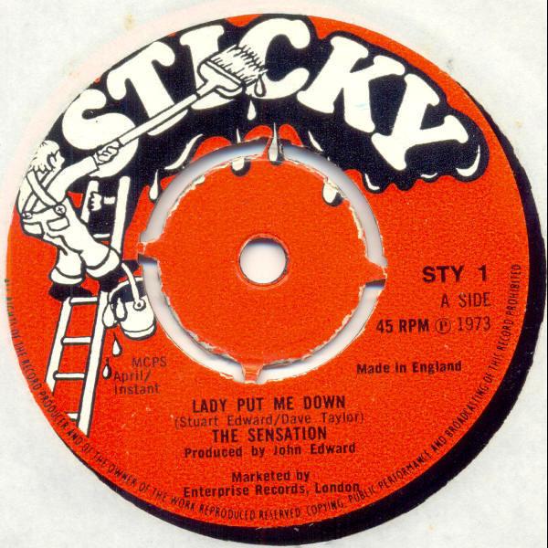 The Sensation - Lady Put Me Down