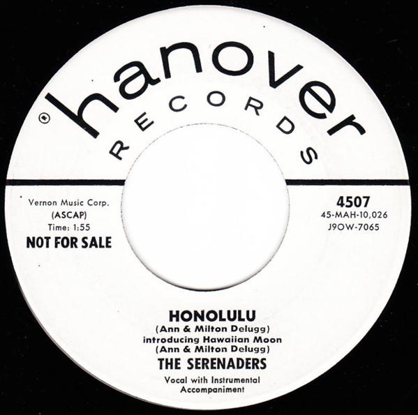 The Serenaders (9) - Honolulu / Summer Job