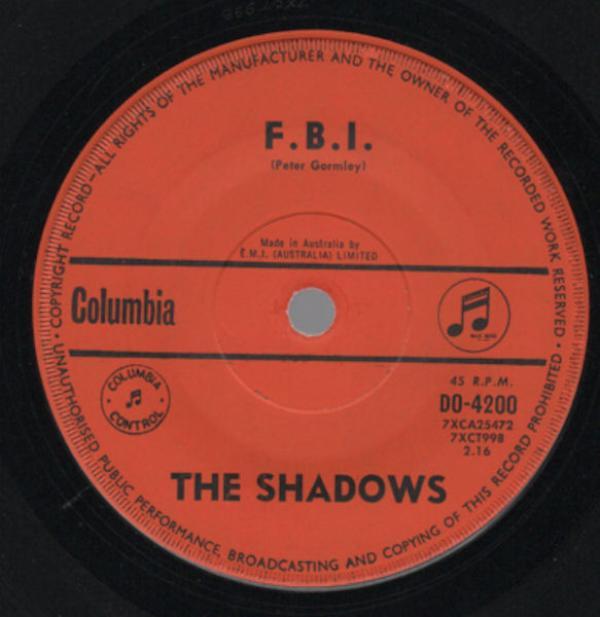 The Shadows - F. B. I.