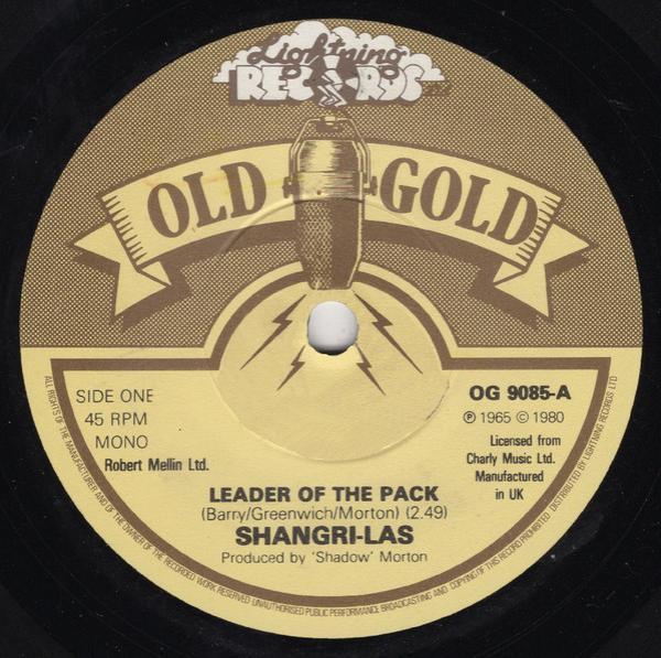 The Shangri-Las - Leader Of The Pack / Remember (Walkin' In The Sand)