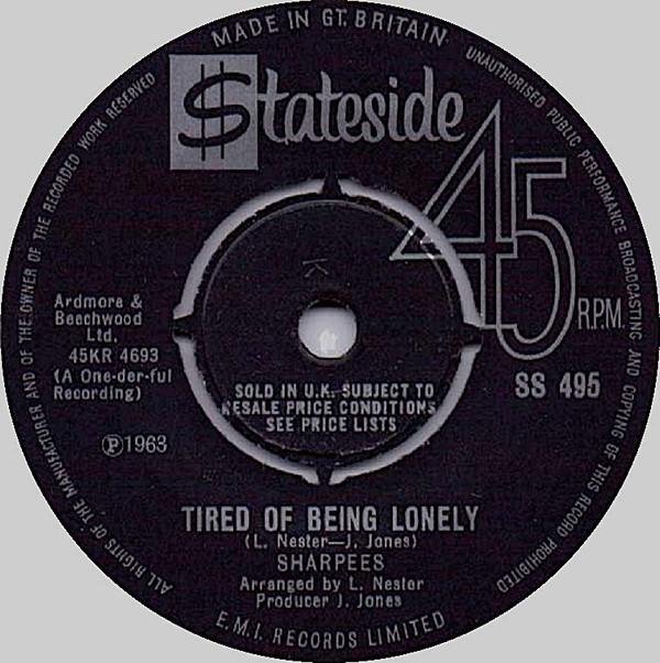 The Sharpees - Tired Of Being Lonely