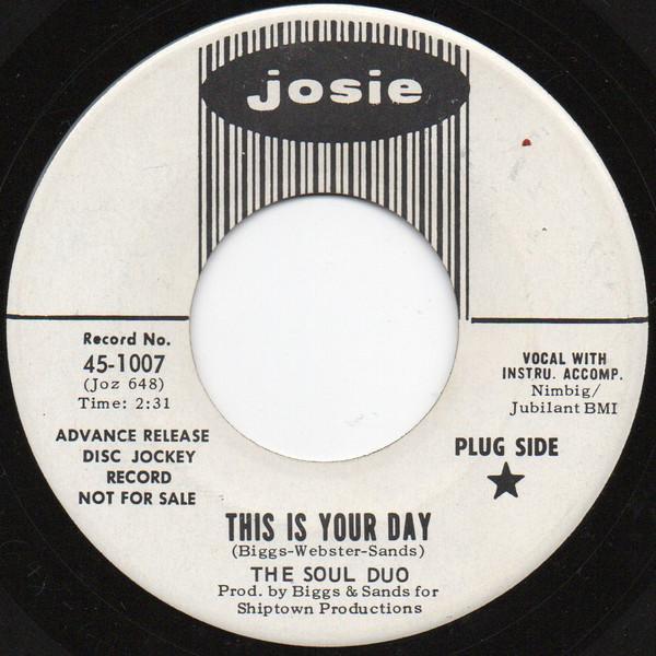 The Soul Duo - This Is Your Day