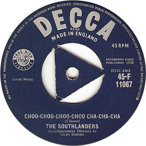 The Southlanders - Choo-Choo-Choo-Choo Cha-Cha-Cha
