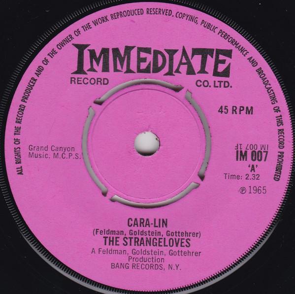 The Strangeloves - Cara-Lin