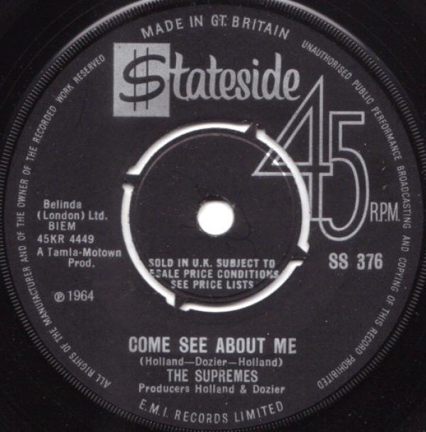 The Supremes - Come See About Me