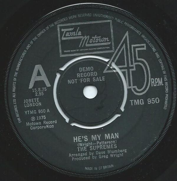 The Supremes - He's My Man