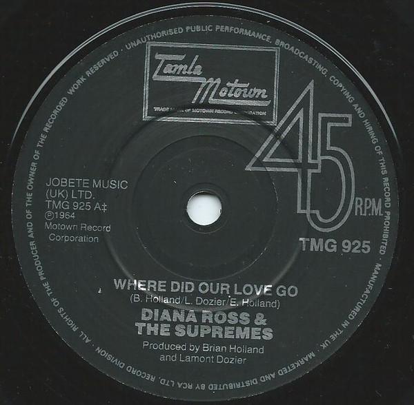 The Supremes - Where Did Our Love Go