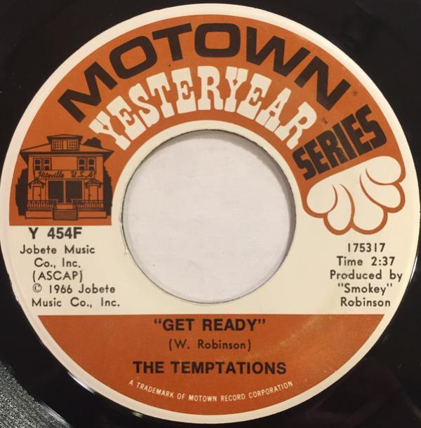 The Temptations - Get Ready / Ain't Too Proud To Beg