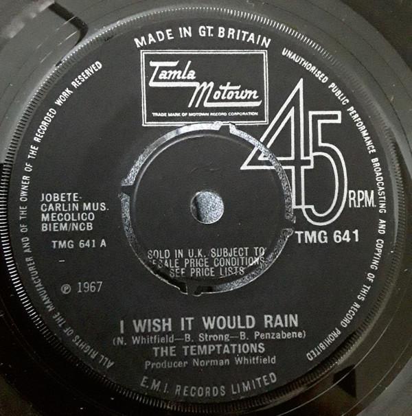 The Temptations - I Wish It Would Rain