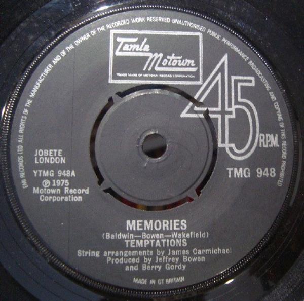 The Temptations - Memories