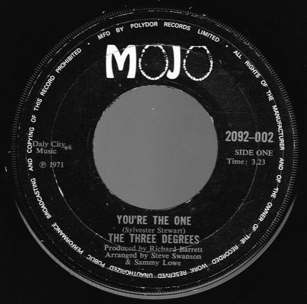 The Three Degrees - You're The One