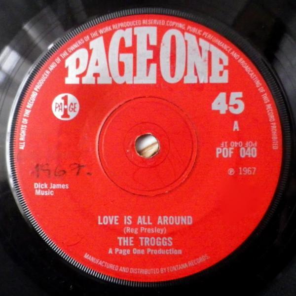 The Troggs - Love Is All Around