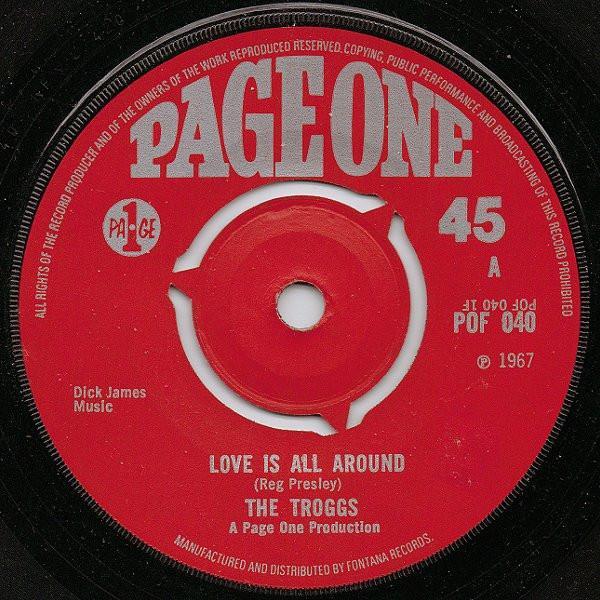 The Troggs - Love Is All Around