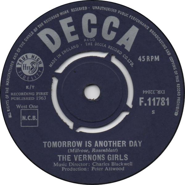 The Vernons Girls - Tomorrow Is Another Day / Why Why Why