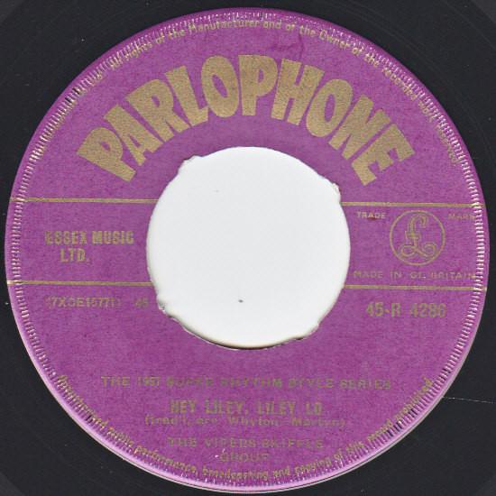 The Vipers Skiffle Group - Hey Liley, Liley Lo