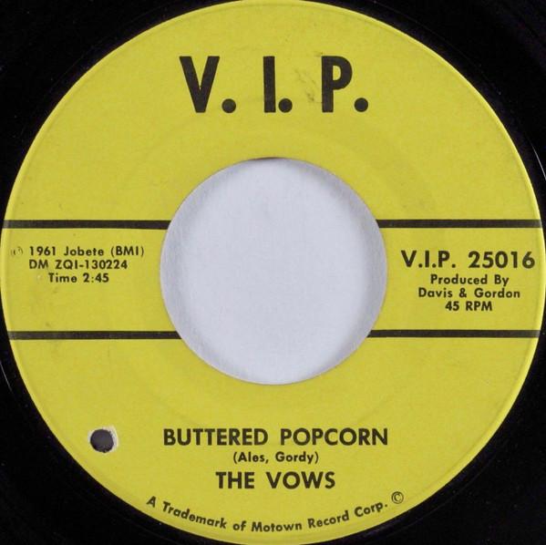 The Vows - Buttered Popcorn / Tell Me