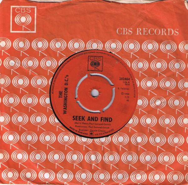 The Washington DC's - Seek And Find