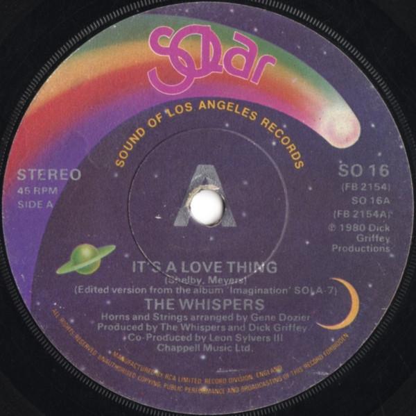 The Whispers - It's A Love Thing