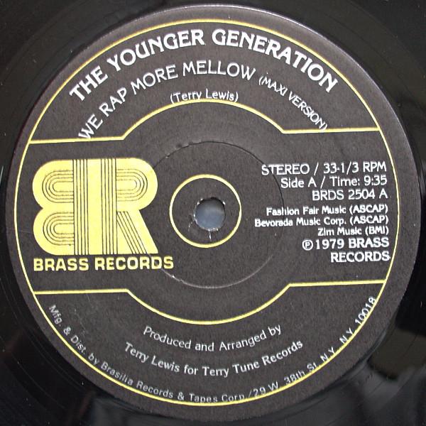 The Younger Generation - We Rap More Mellow