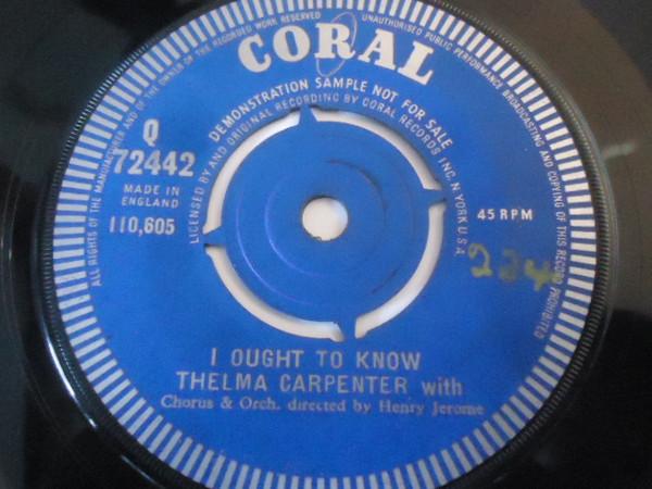 Thelma Carpenter - I Ought To Know