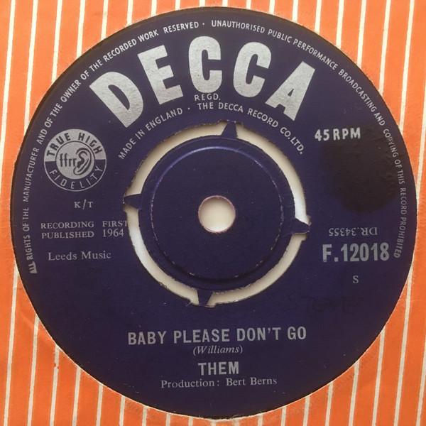 Them (3) - Baby Please Don't Go / Gloria