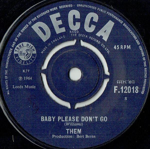 Them (3) - Baby Please Don't Go / Gloria