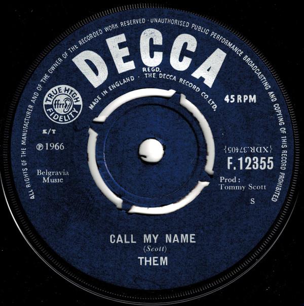 Them (3) - Call My Name