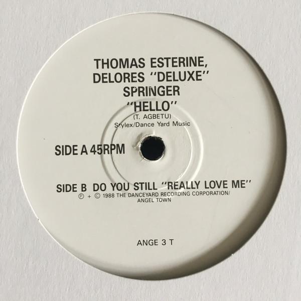 Thomas Esterine - Hello / Do You Still Really Love Me