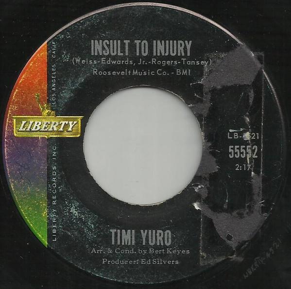 Timi Yuro - Insult To Injury