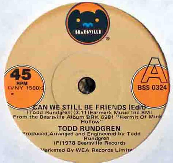 Todd Rundgren - Can We Still Be Friends