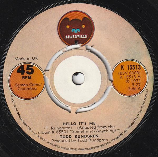 Todd Rundgren - Hello It's Me