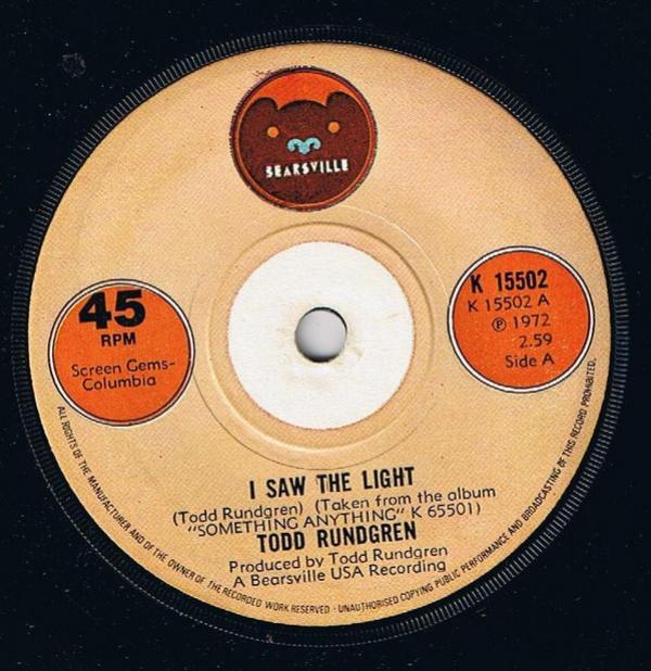 Todd Rundgren - I Saw The Light