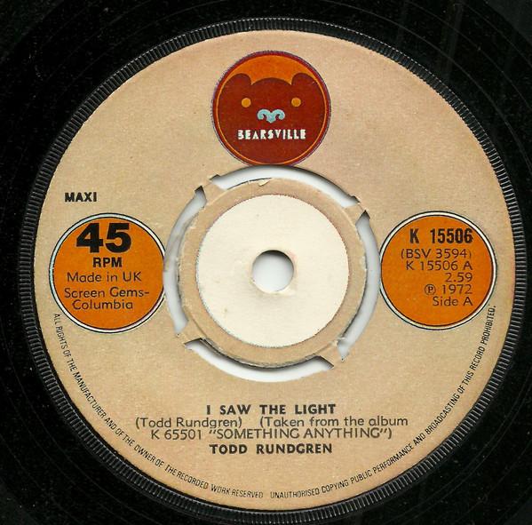 Todd Rundgren - I Saw The Light