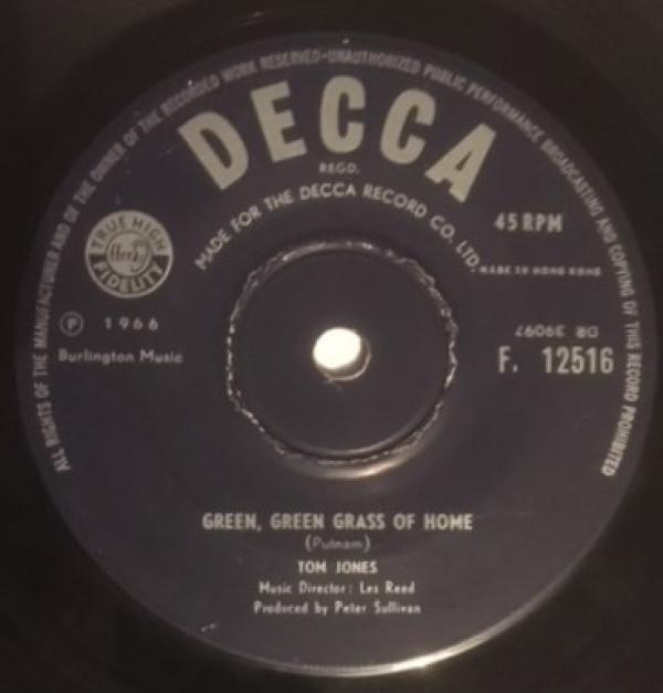 Tom Jones - Green, Green Grass Of Home / If I Had You