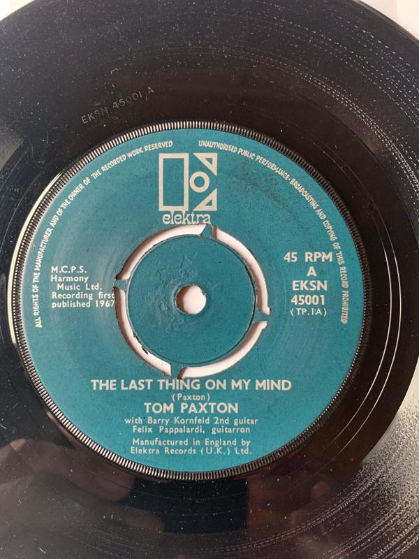 Tom Paxton - The Last Thing On My Mind