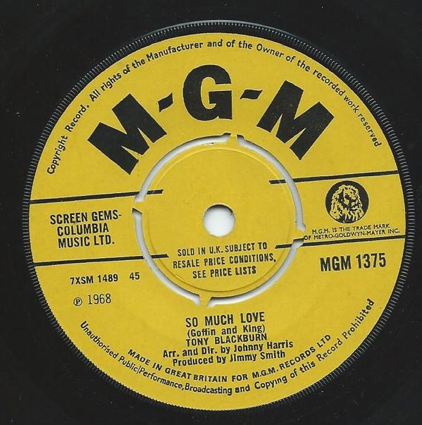 Tony Blackburn - So Much Love