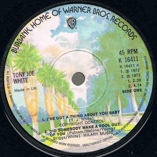 Tony Joe White - I've Got A Thing About You Baby