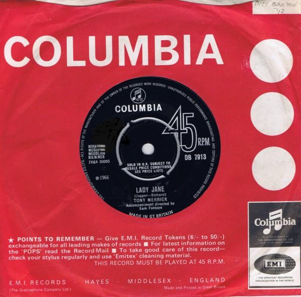 Tony Merrick - Lady Jane