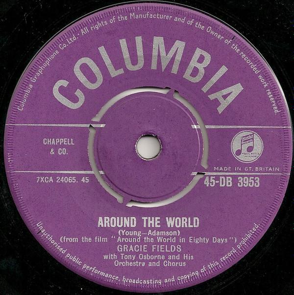 Tony Osborne And His Orchestra, Gracie Fields - Around The World