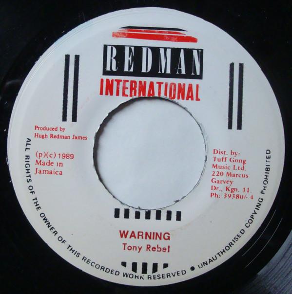 Tony Rebel - Warning