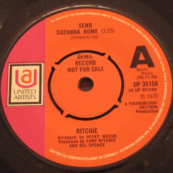 Tony Ritchie - Send Suzanna Home
