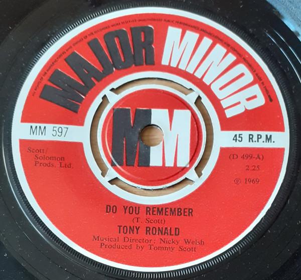 Tony Ronald - Do You Remember
