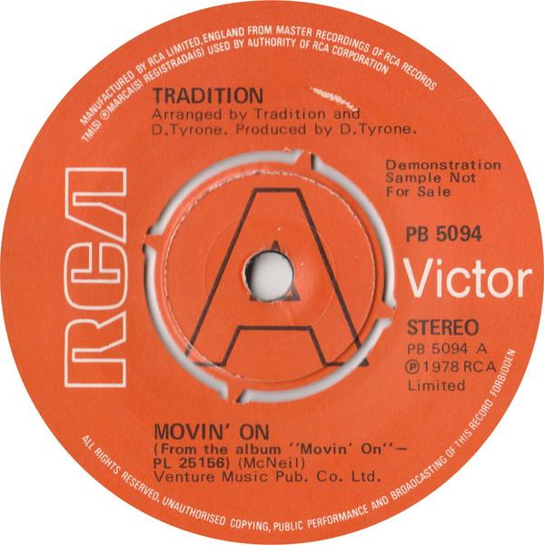 Tradition - Movin' On