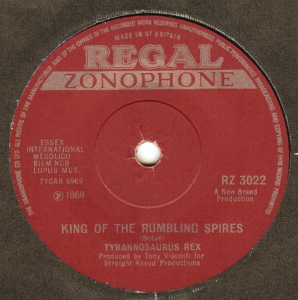 Tyrannosaurus Rex - King Of The Rumbling Spires