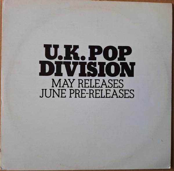  - UK Pop Division May Releases June Pre-Releases