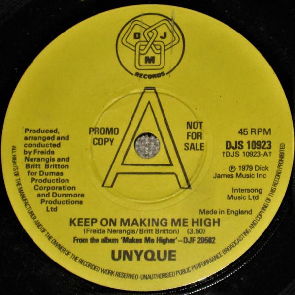 Unyque - Keep On Making Me High